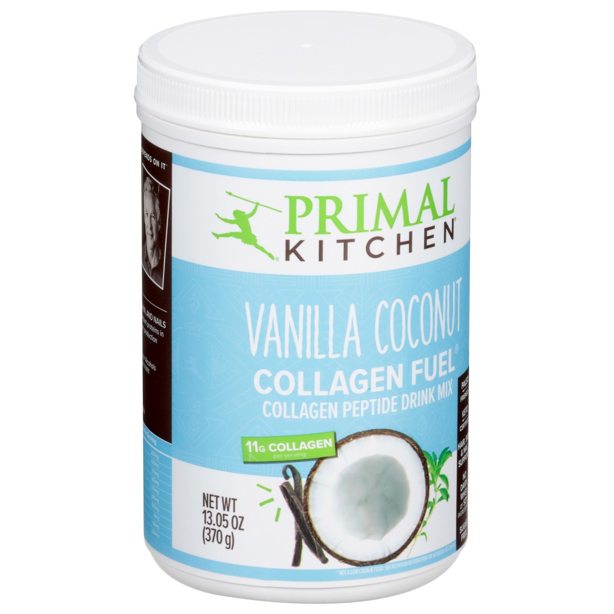 slide 3 of 13, Primal Kitchen Collagen Fuel Supplement Powder - Vanilla Coconut - 13.05oz, 13.05 oz