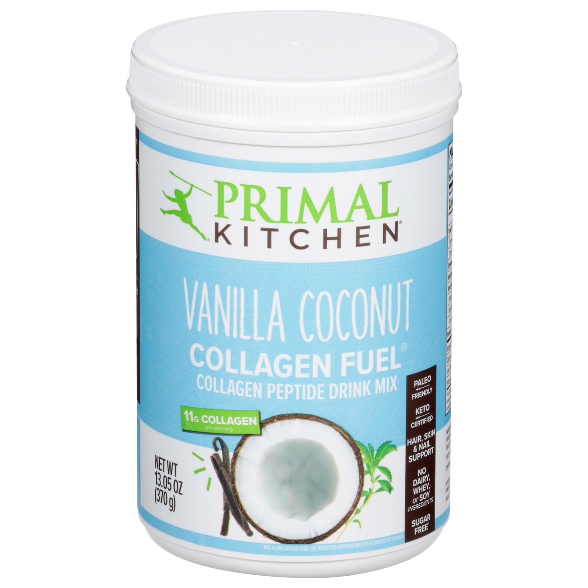 slide 1 of 13, Primal Kitchen Collagen Fuel Supplement Powder - Vanilla Coconut - 13.05oz, 13.05 oz