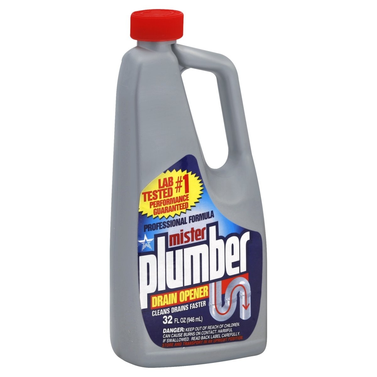 slide 1 of 2, Mister Plumber Drain Cleaner, 32 fl oz