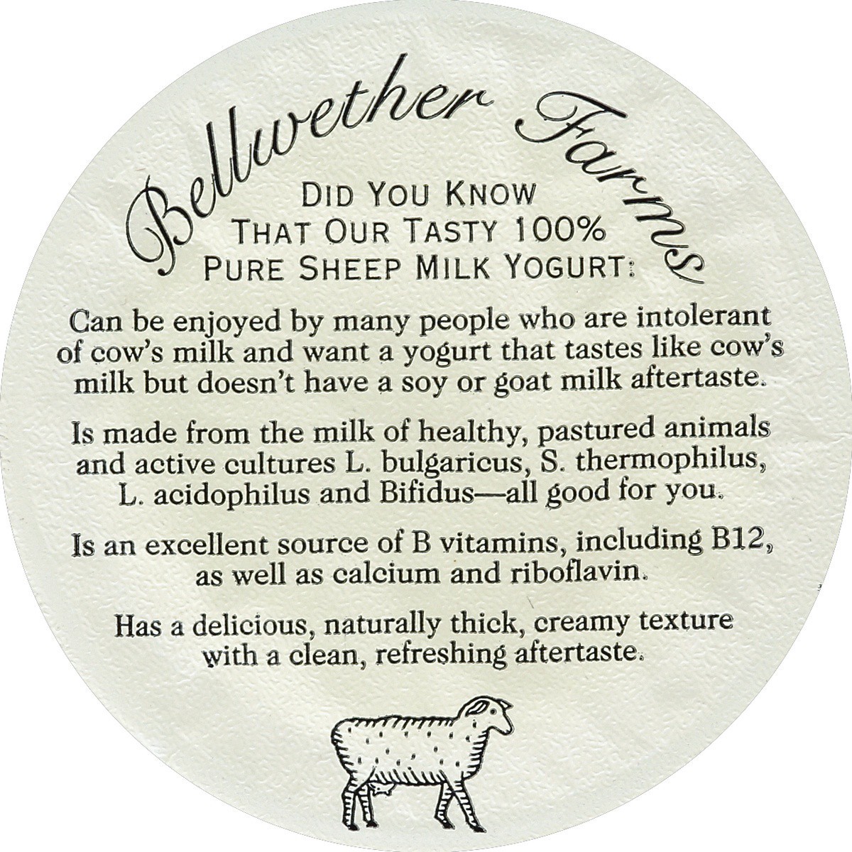 slide 2 of 3, Bellwether Farms Yogurt 6 oz, 6 oz