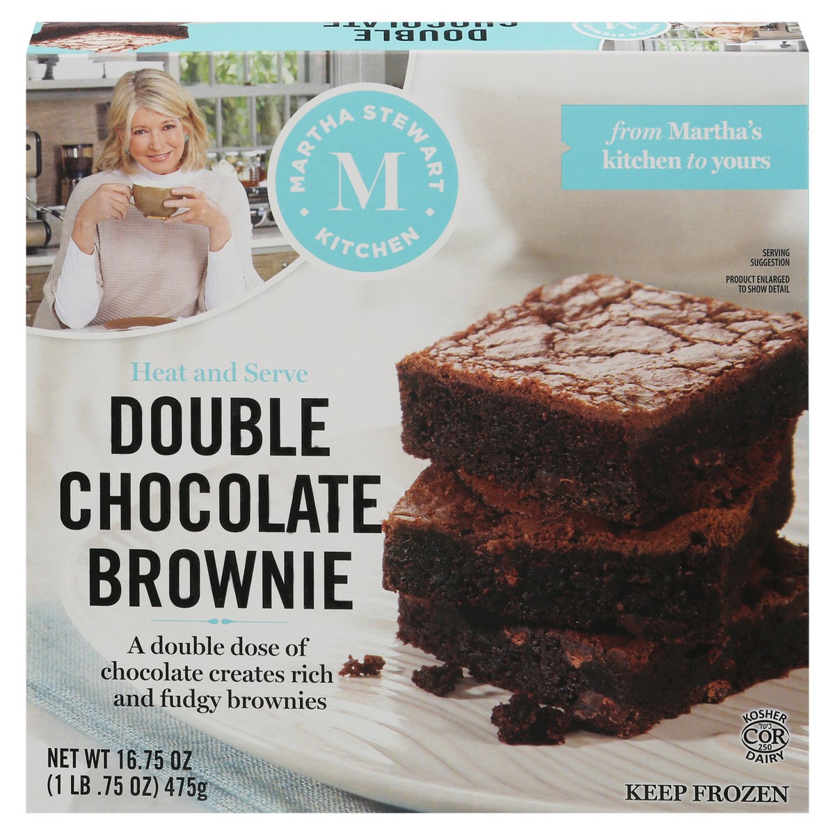 slide 1 of 13, Martha Stewart Kitchen Double Chocolate Brownie 16.75 oz, 16.75 oz