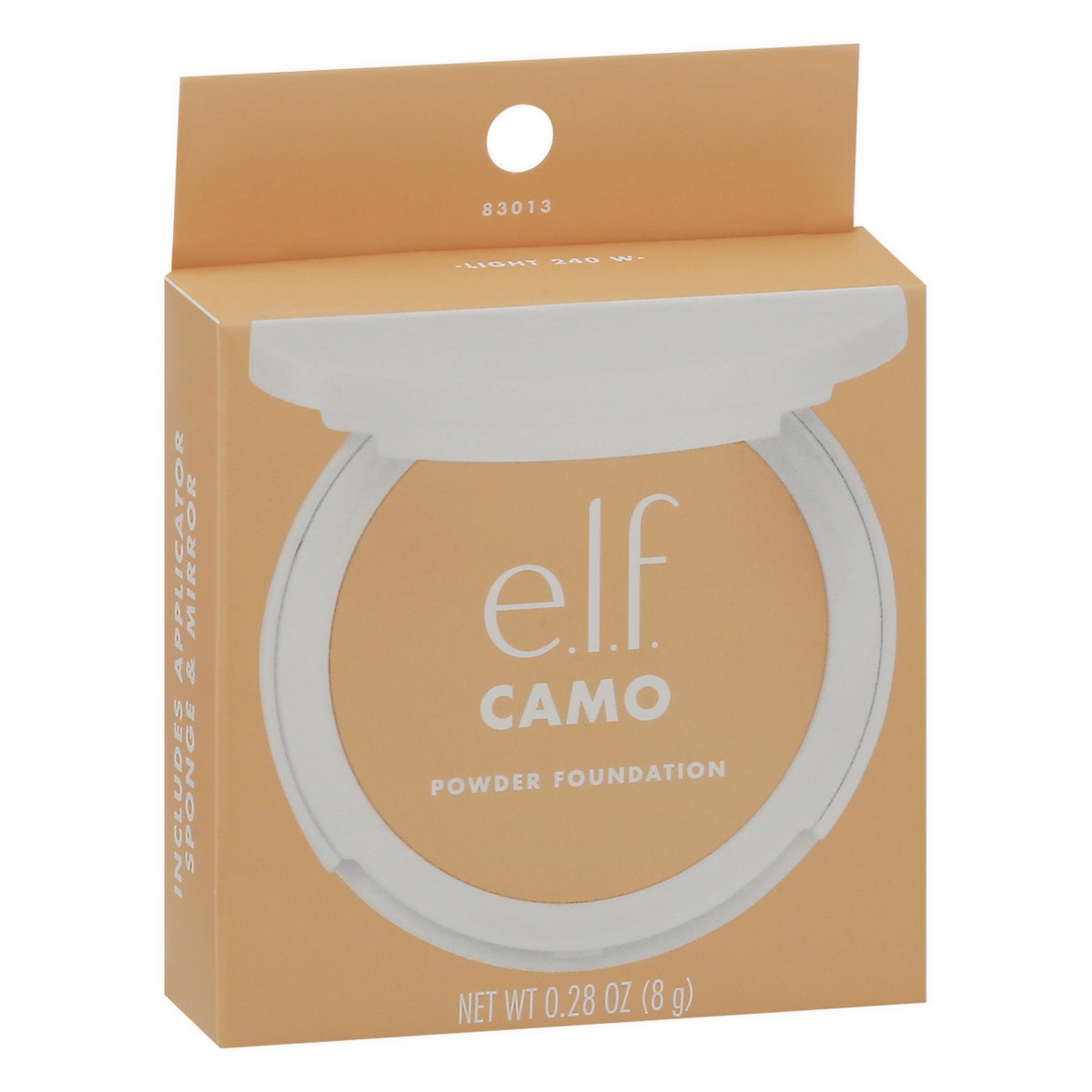 slide 5 of 12, e.l.f. Camo Light 240 W Powder Foundation 0.28 oz, 0.28 oz