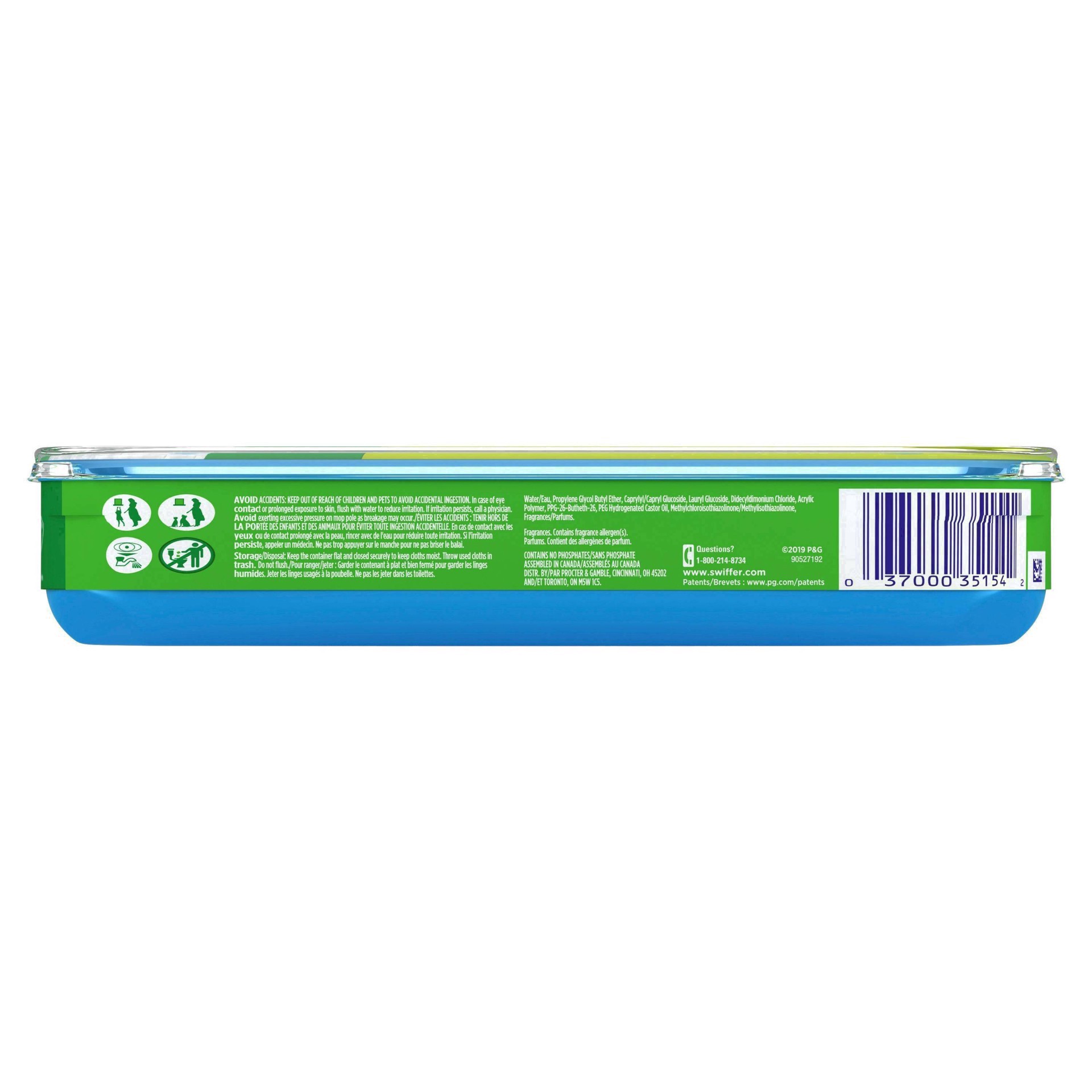 slide 10 of 98, Swiffer Sweeper Wet Mopping Cloth Refills for Floor Mopping and Cleaning, Multi-Surface Floor Cleaner with Fresh Scent, 12 count, 12 ct