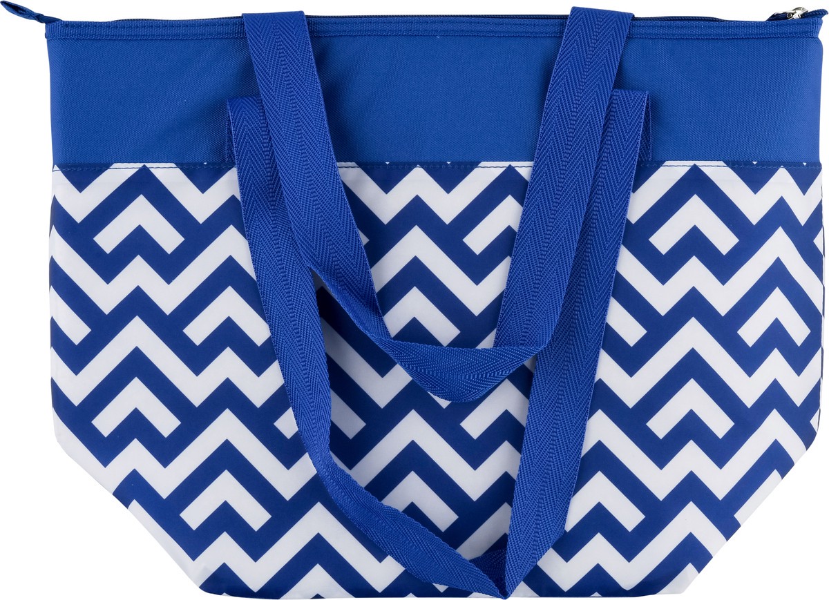Save on Igloo Mini Essential Tote Cooler Bag Blue Trellis Order Online  Delivery