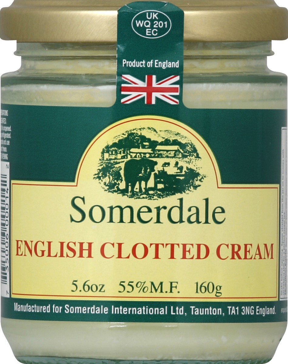 slide 1 of 2, Somerdale English Clotted Cream, 5.6 oz