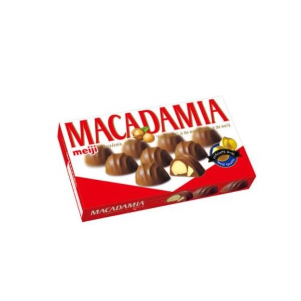 slide 1 of 1, Meiji Macadamia Chocolate, 2.25 oz