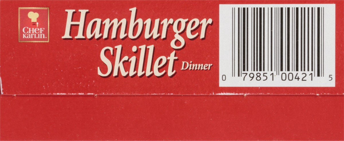 slide 11 of 13, Chef Karlin Lasagna Hamburger Skillet Dinner 6.4 oz, 6.4 oz