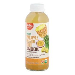 Raley's Purely Made Organic Pineapple Passion Fruit Kombucha 16 oz