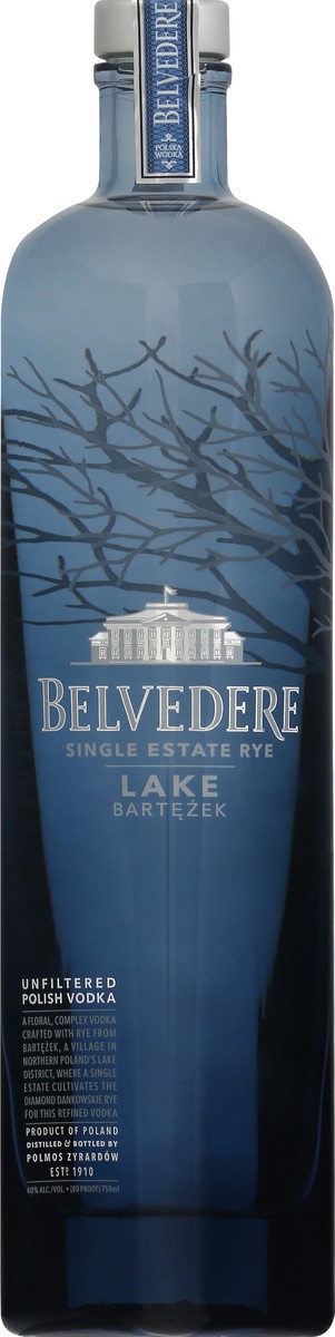 slide 6 of 8, Belvedere Single Estate Rye Lake Bartężek 750 ml, 750 ml