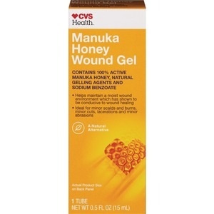 slide 1 of 1, CVS Health Manuka Honey Wound Gel, 0.5 oz