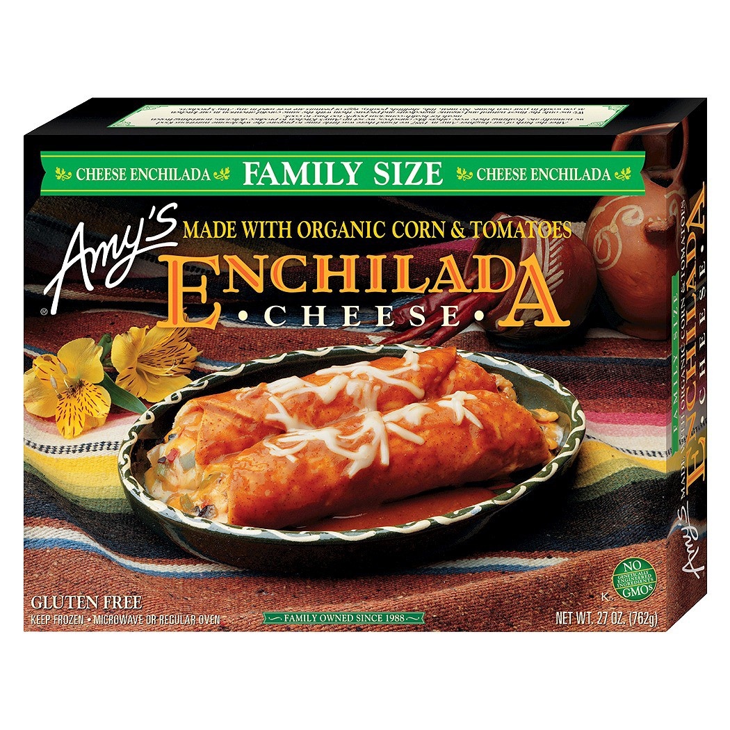 slide 1 of 1, Amy's Cheese Enchilada Family Size, 