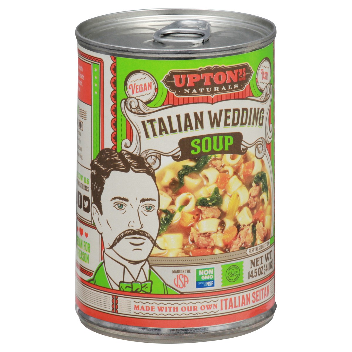slide 2 of 9, Upton's Naturals Italian Wedding Soup, 14.5 oz