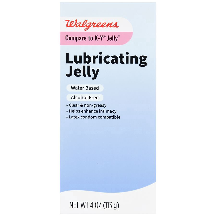 slide 3 of 5, Walgreens Water-Based Lubricating Jelly, 4 oz