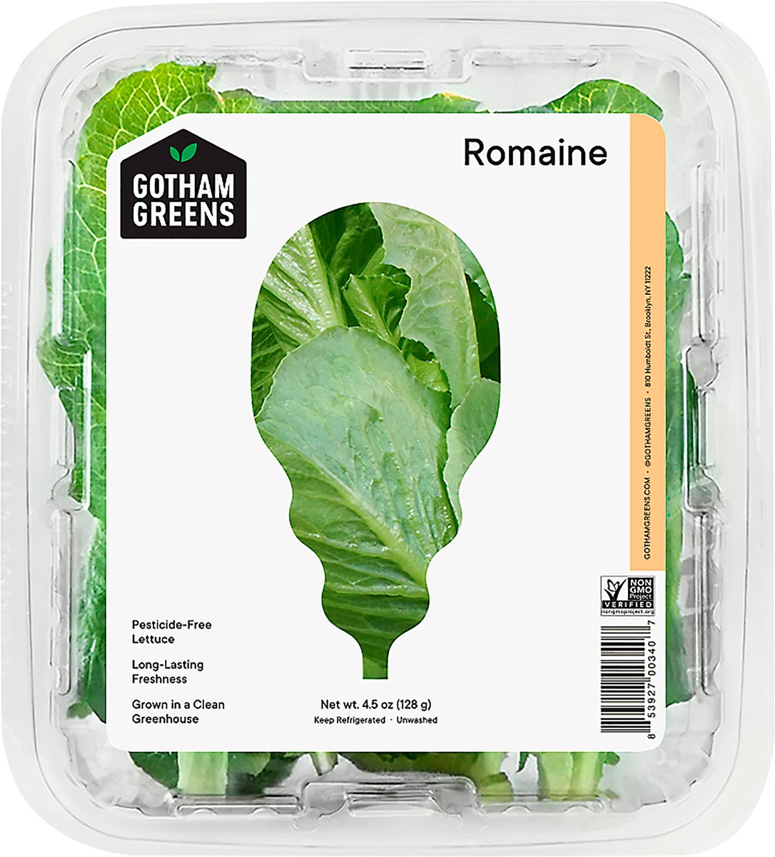 slide 3 of 4, Gotham Greens Romaine Lettuce, 4.5 oz