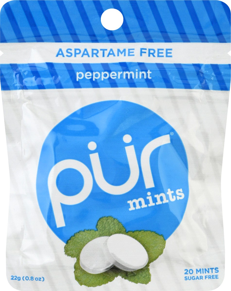 slide 6 of 12, Pur Peppermint Mints 20Ct, 20 ct