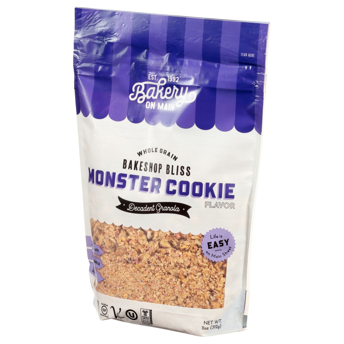 slide 6 of 10, Bakery on Main Whole Grain Monster Cookie Flavor Decadent Granola 11 oz, 11 oz