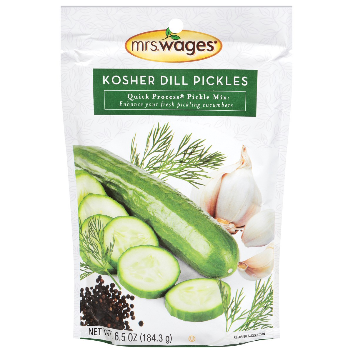 slide 8 of 13, Mrs. Wages Quick Process Kosher Dill Pickles Mix 6.5 oz, 6.5 oz