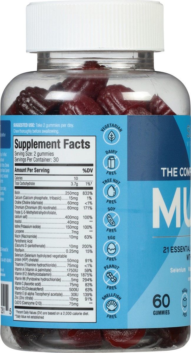 slide 4 of 12, Kumu Sugar Free The Complete Men's Mixed Fruit Fusion Multivitamin 60 Gummies, 60 ct