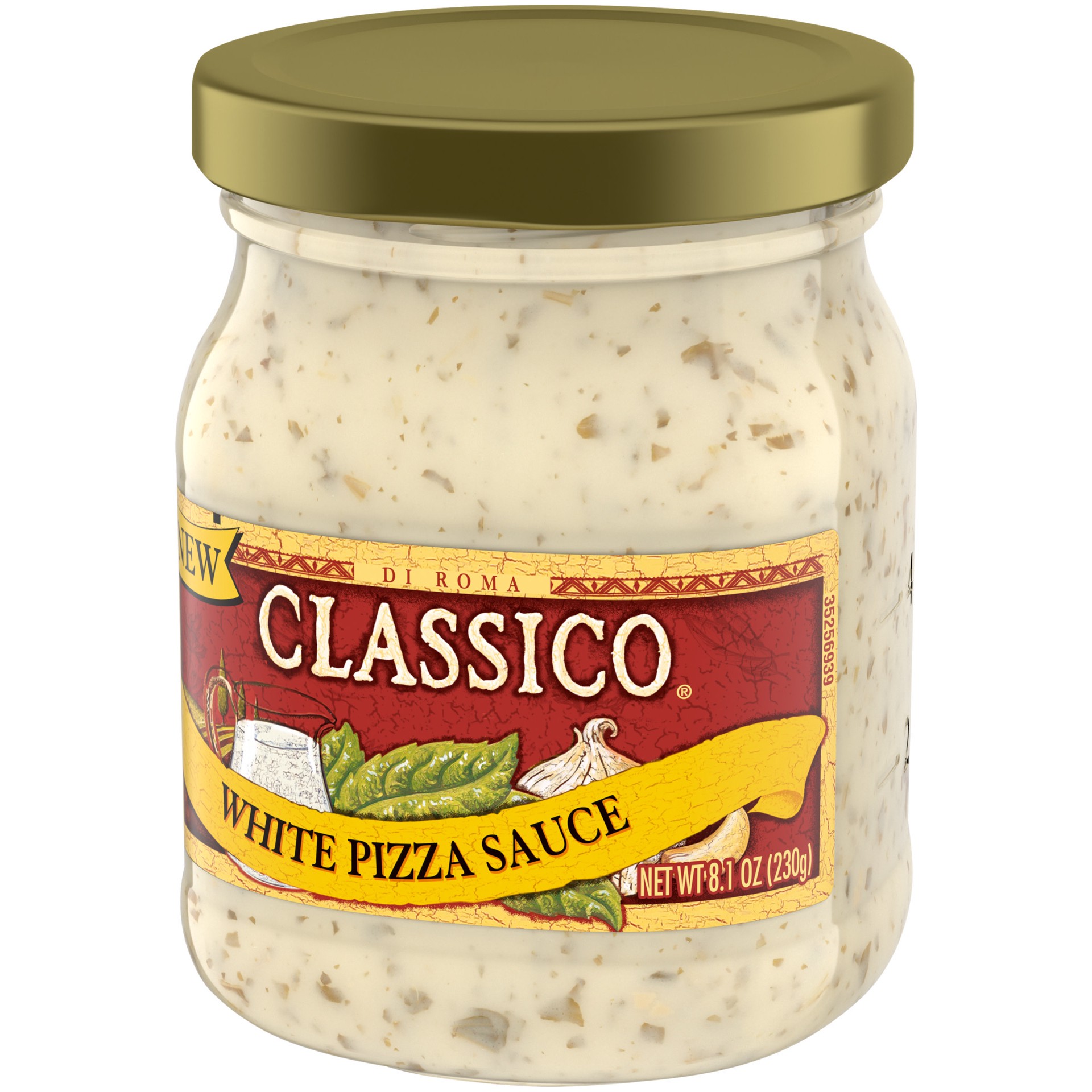 slide 7 of 10, Classico White Pizza Sauce, 8.1 oz Jar, 8.1 oz