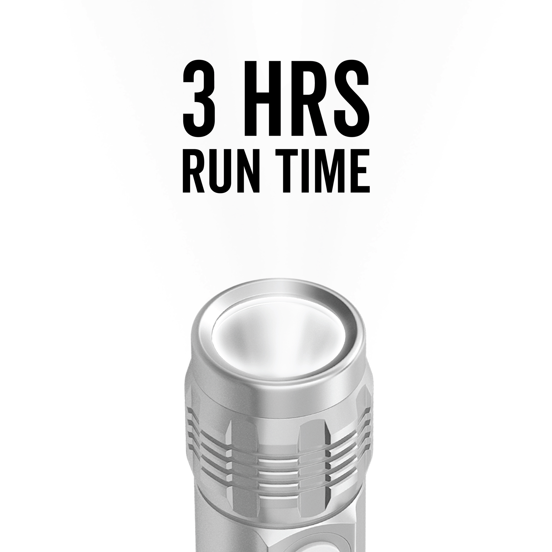 slide 2 of 6, Rayovac Value Metal Rechargeable Light, 320 Lumens, IPX4 Water Resistant, Durable Metal LED Light, Great Outdoor and Emergency LED Flashlight, Battery Included, 1 ct