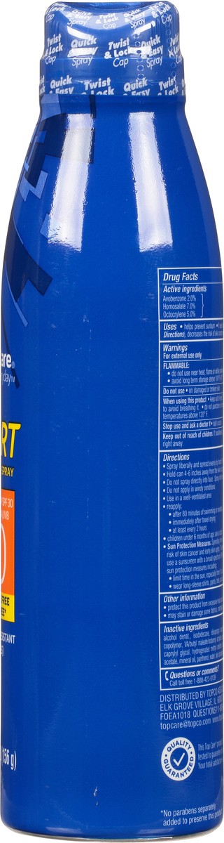 slide 8 of 9, TopCare  Sport Continuous Spray, 5.5 oz