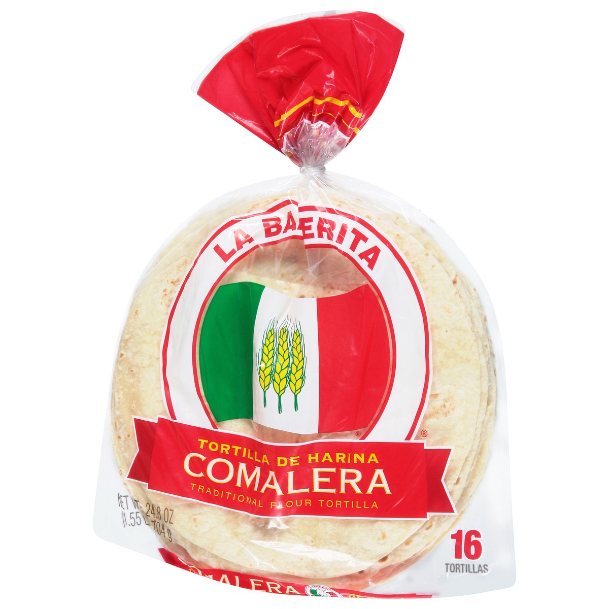 slide 9 of 14, La Banderita Comalera Traditional Flour Tortillas 16 ea, 16 ct