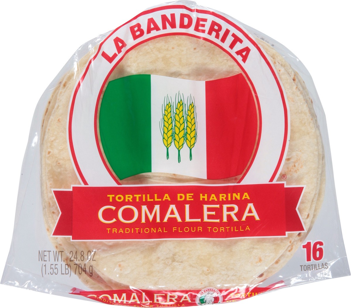 slide 12 of 14, La Banderita Comalera Traditional Flour Tortillas 16 ea, 16 ct