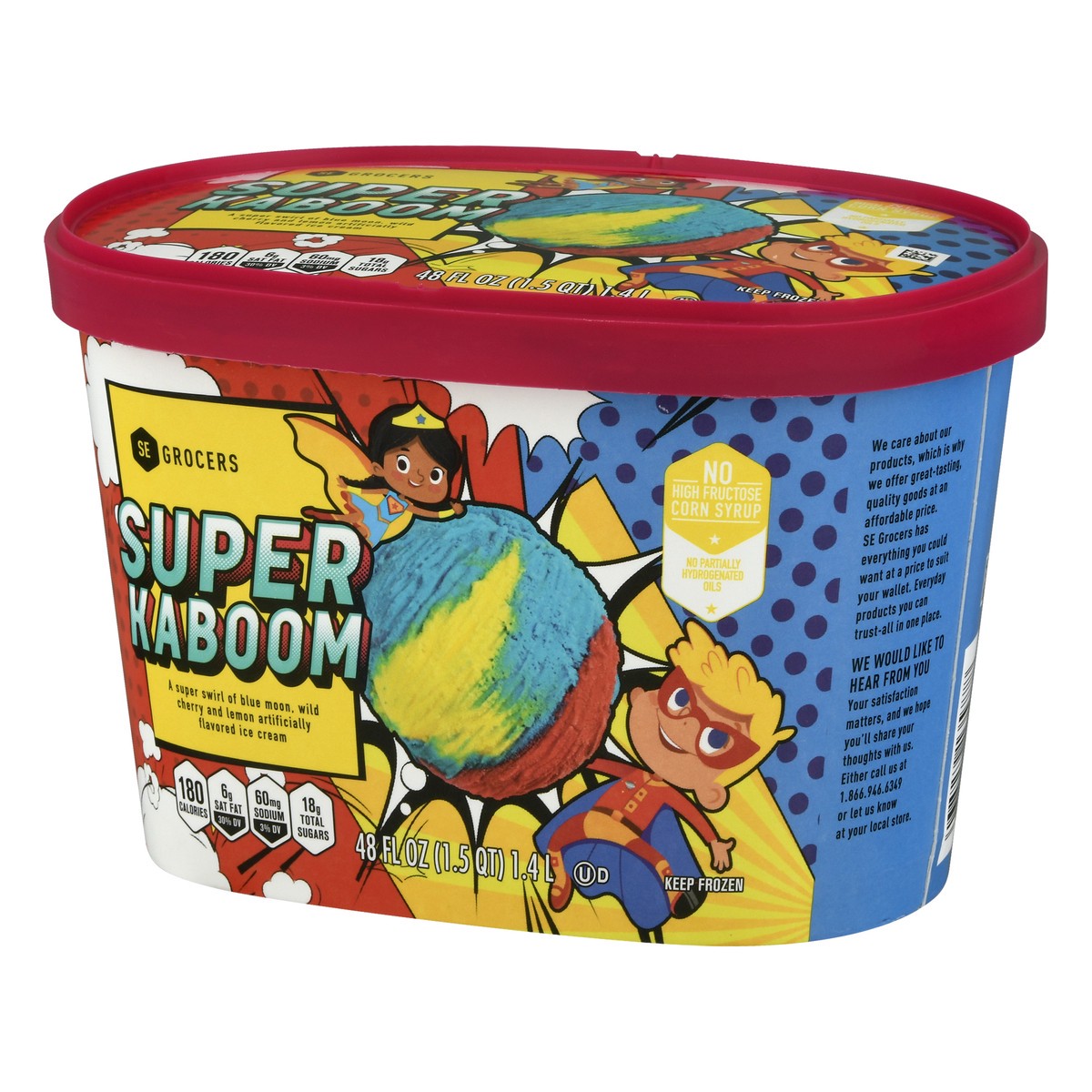 slide 7 of 13, SE Grocers Super Kaboom Ic, 48 oz