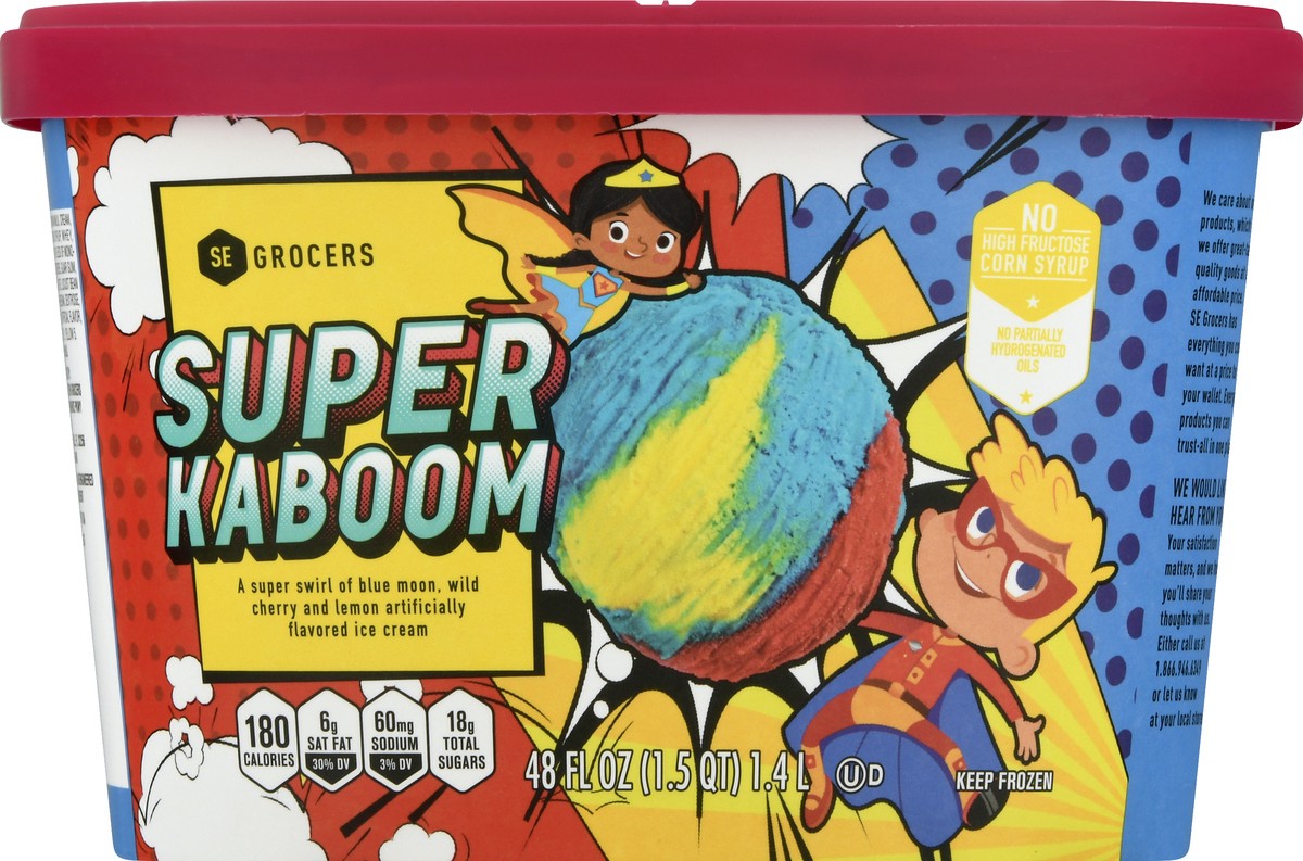 slide 13 of 13, SE Grocers Super Kaboom Ic, 48 oz