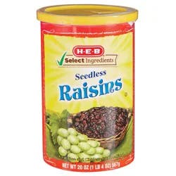 H-E-B Seedless Raisins