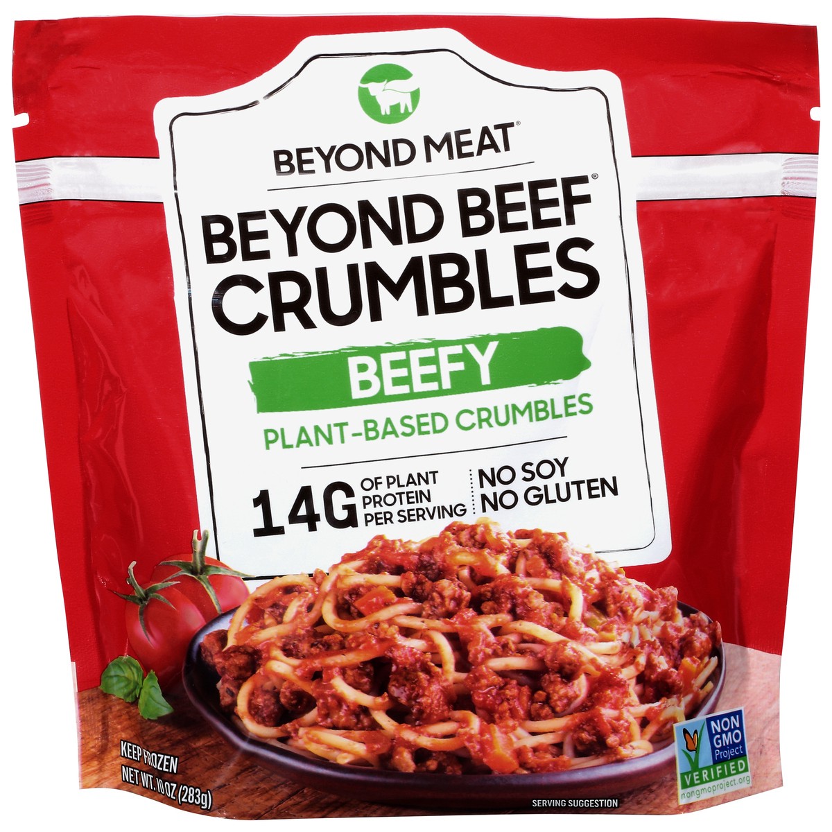 slide 1 of 9, Beyond Meat Crumbles, 10 oz