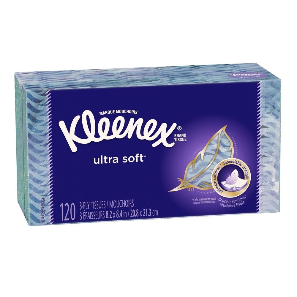 slide 1 of 2, Kleenex Ultra Soft Tissues, 120 ct