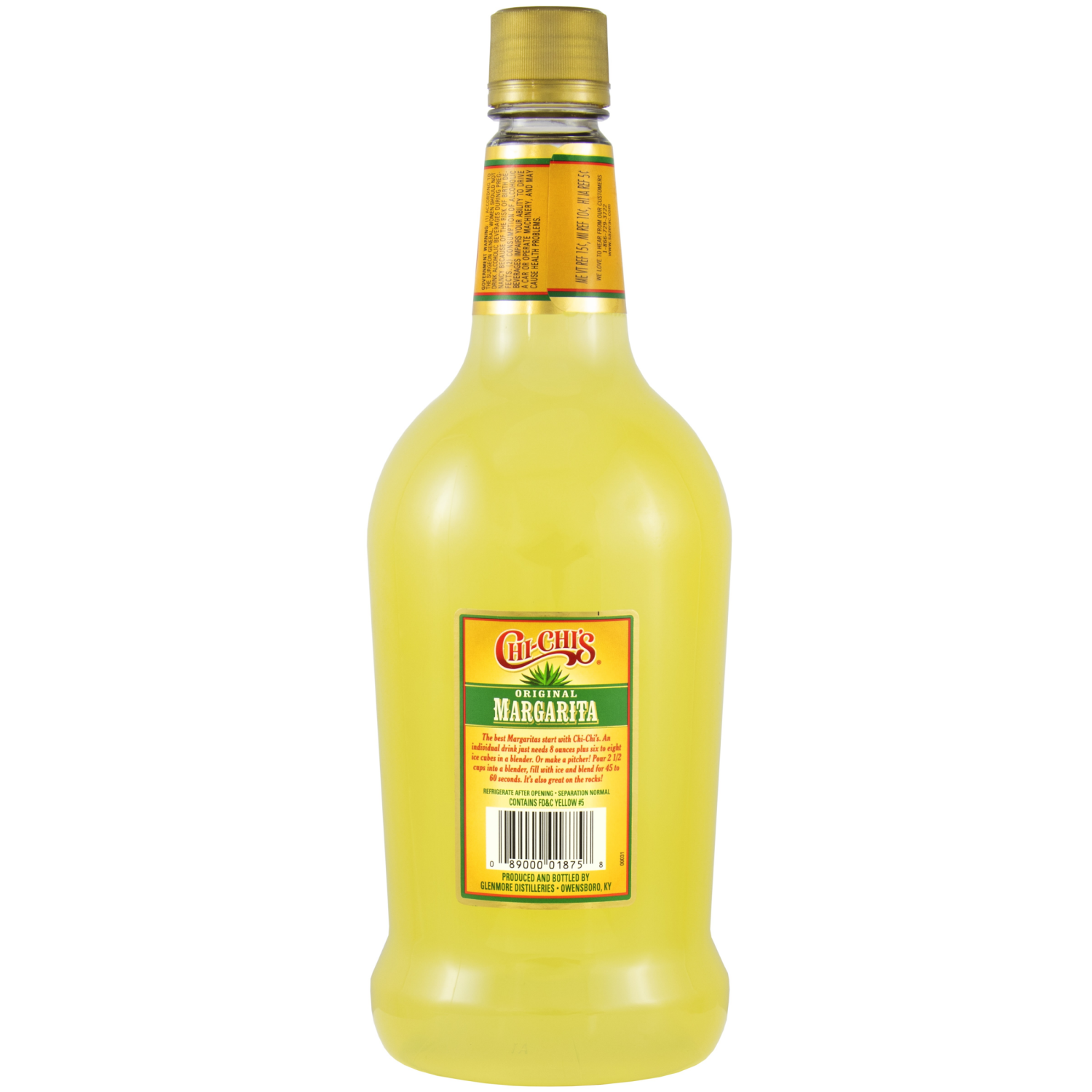 slide 2 of 3, Chi-Chi's Margarita, 1.75l 20 Proof, 1.75 liter