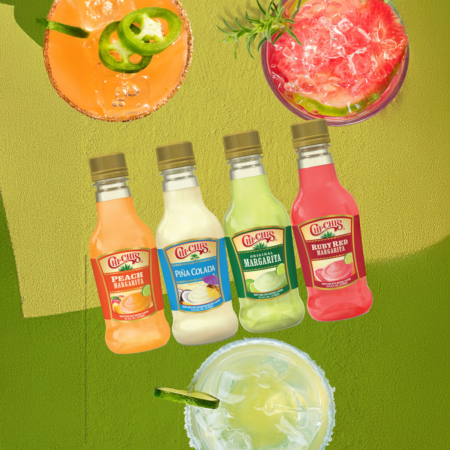 slide 2 of 5, Chi-Chi's Margarita, 1.75l 20 Proof, 1.75 liter