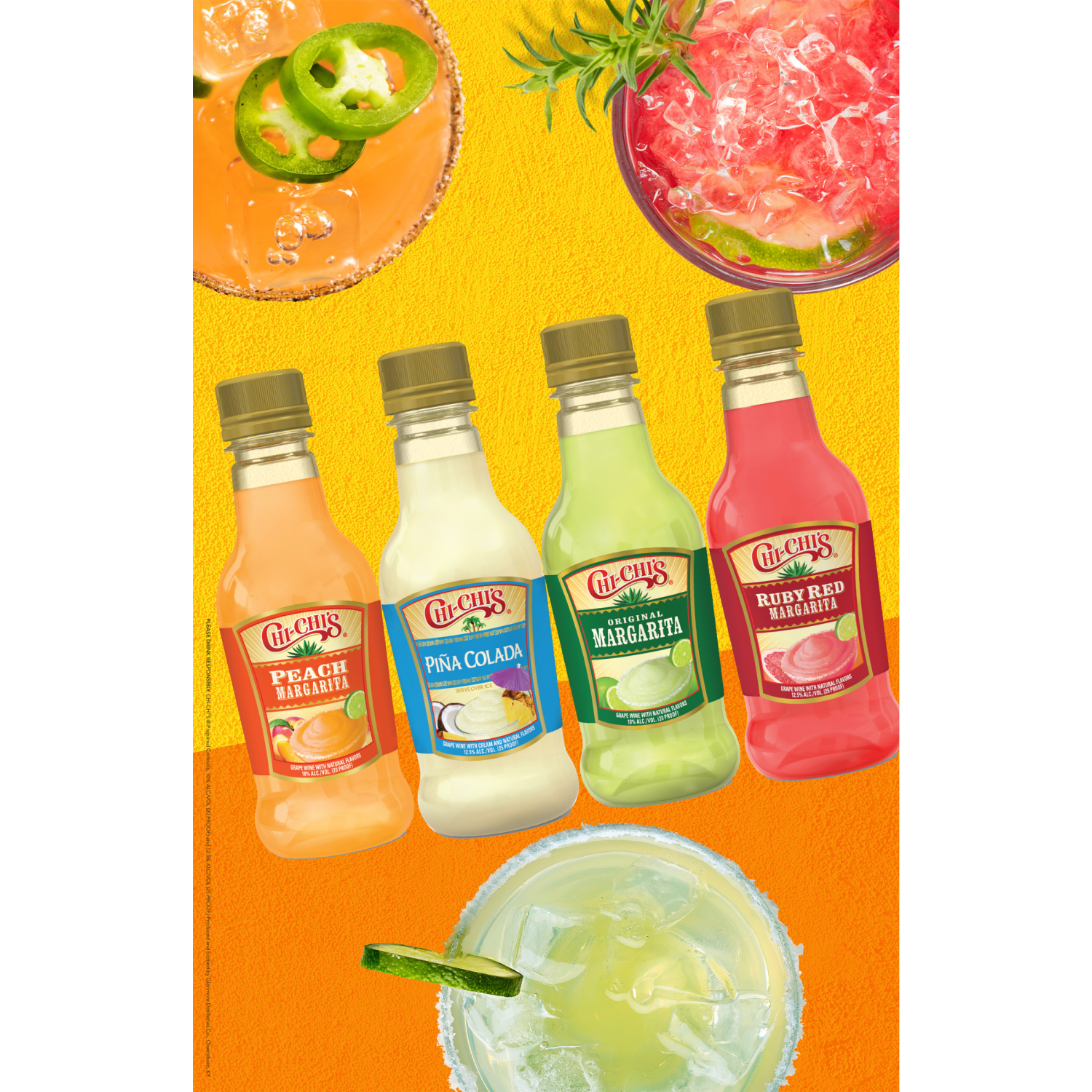 slide 3 of 3, Chi-Chi's Margarita, 1.75l 20 Proof, 1.75 liter