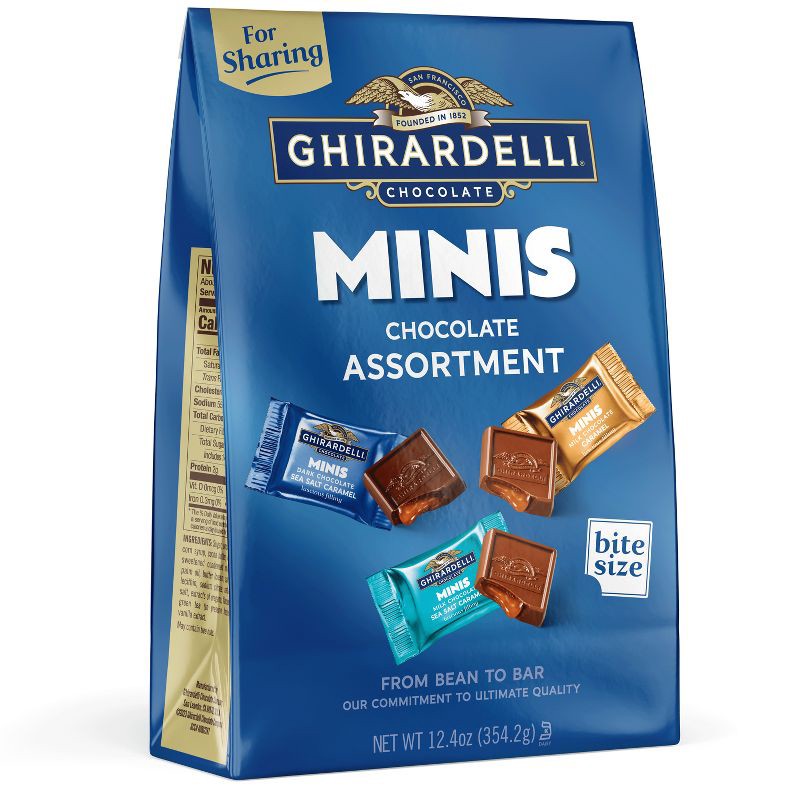 slide 2 of 6, Ghirardelli Chocolate Candy Minis Assortment - 12.4oz, 12.4 oz