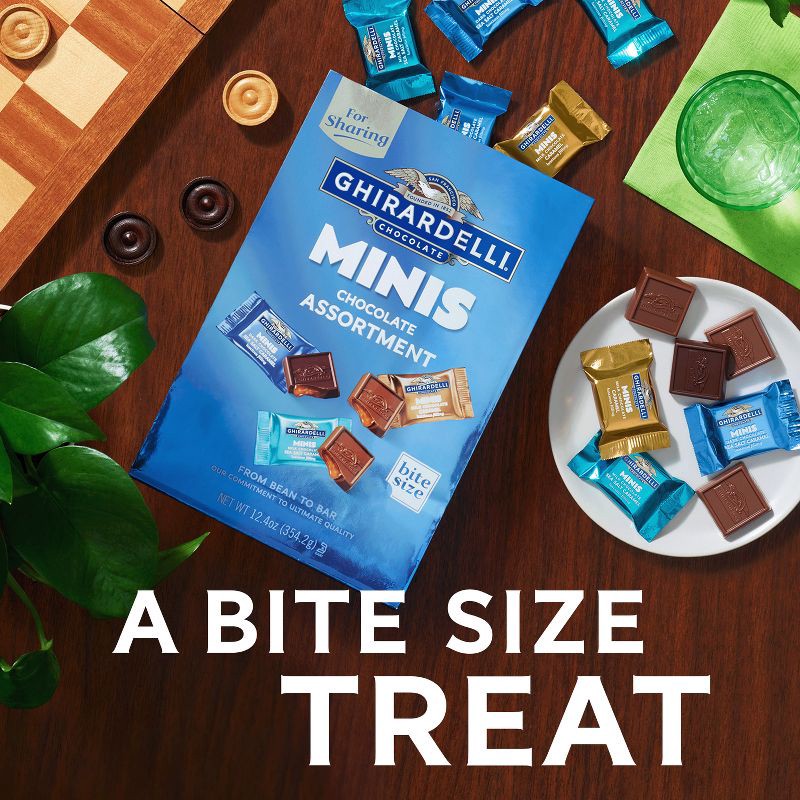slide 5 of 6, Ghirardelli Chocolate Candy Minis Assortment - 12.4oz, 12.4 oz