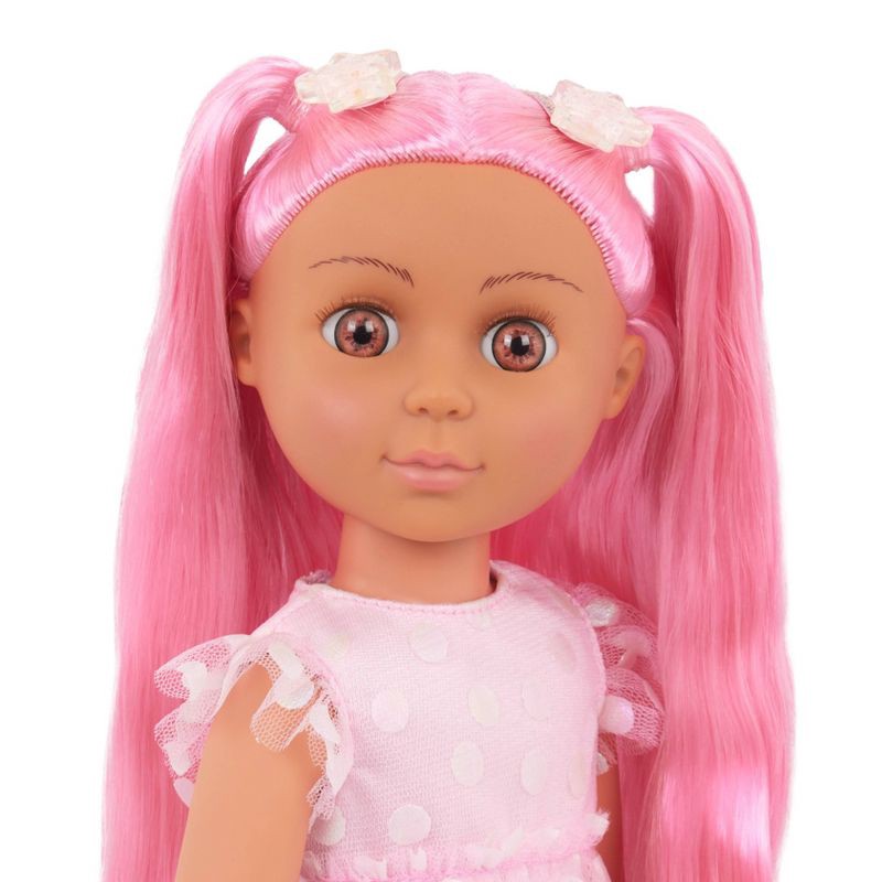 slide 8 of 8, Glitter Girls Posable Pink Doll and Pup Set Cara & Sprinkles, 1 ct