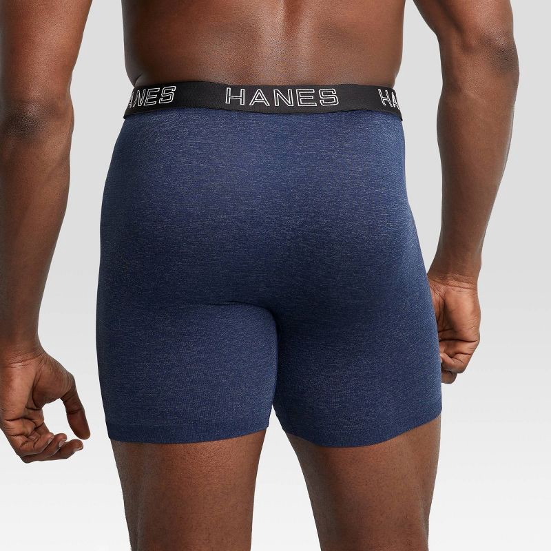 Hanes Premium Men's Seamless Trunks 2pk - Heathered Gray L : Target