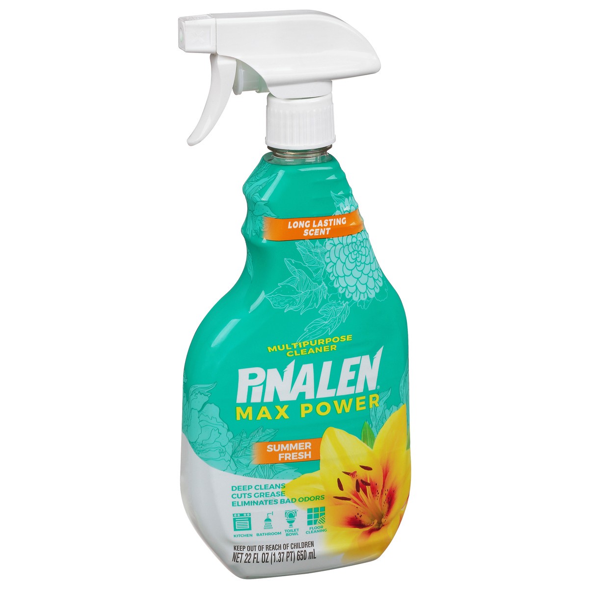 slide 7 of 9, Pinalen Summer Fresh Multi Purp Cleaner, 22 fl oz