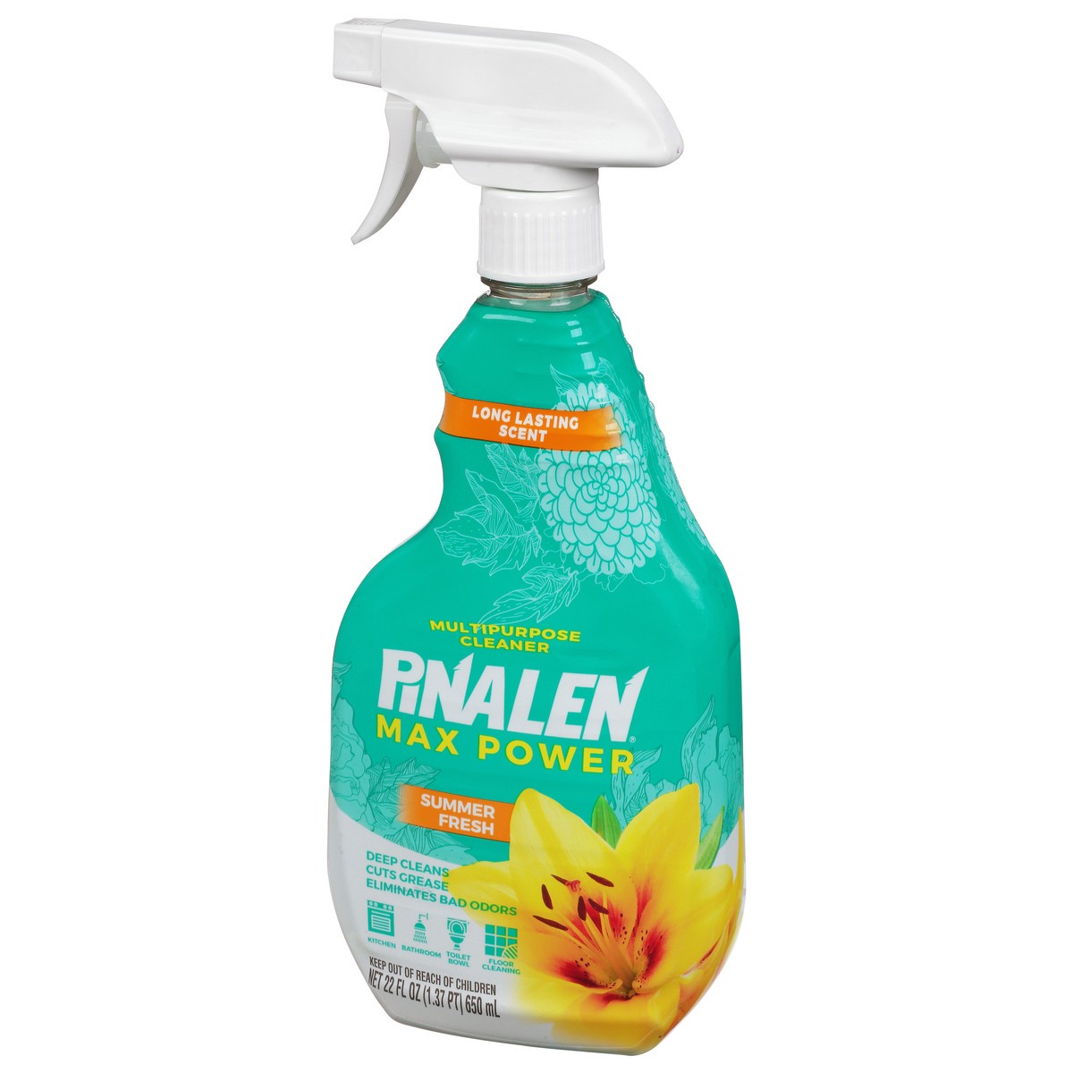 slide 3 of 9, Pinalen Summer Fresh Multi Purp Cleaner, 22 fl oz