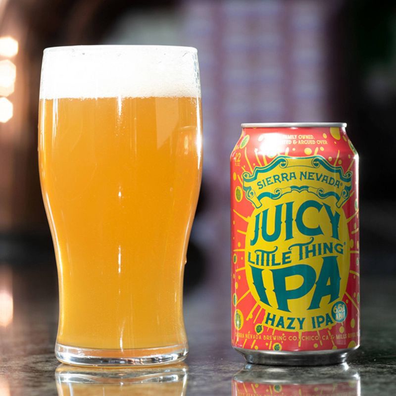 slide 7 of 9, Sierra Nevada Juicy Little Thing IPA Beer - 6pk/12 fl oz Cans, 6 ct; 12 fl oz