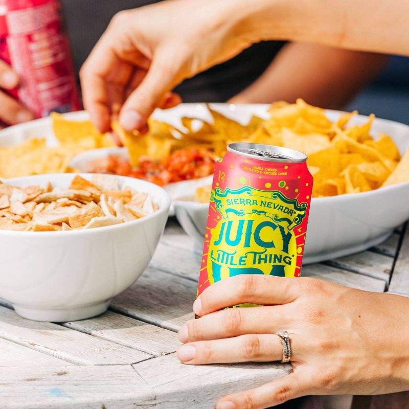 slide 8 of 9, Sierra Nevada Juicy Little Thing IPA Beer - 6pk/12 fl oz Cans, 6 ct; 12 fl oz