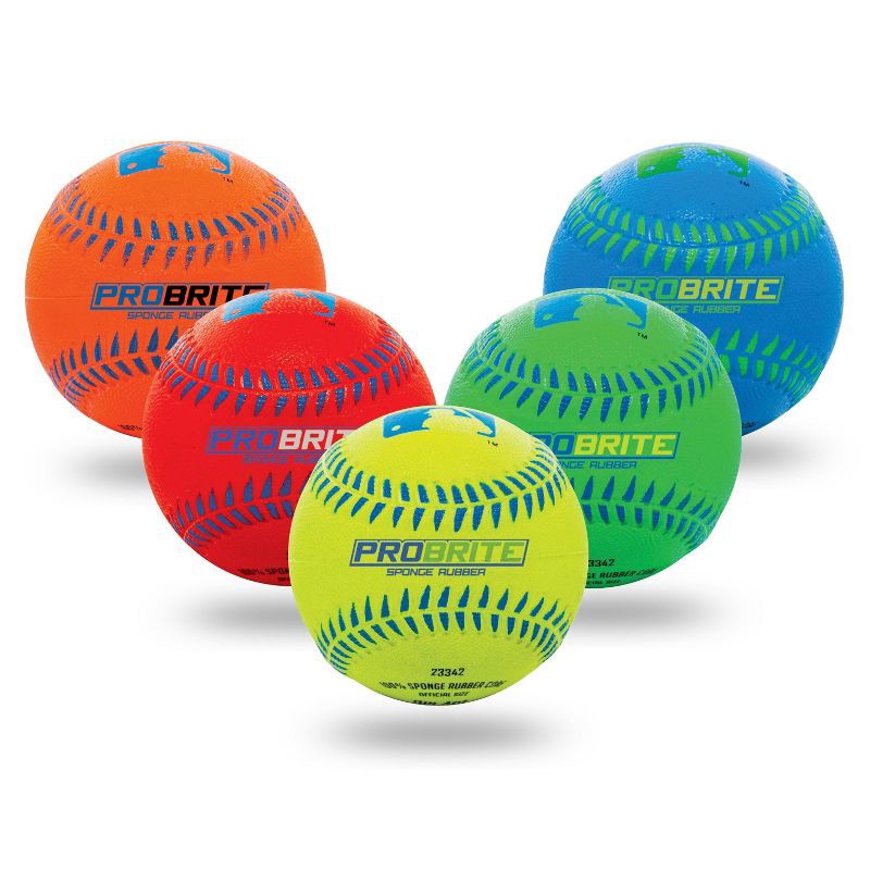 slide 1 of 2, MLB Pro Brite Rubber Ball, 1 ct