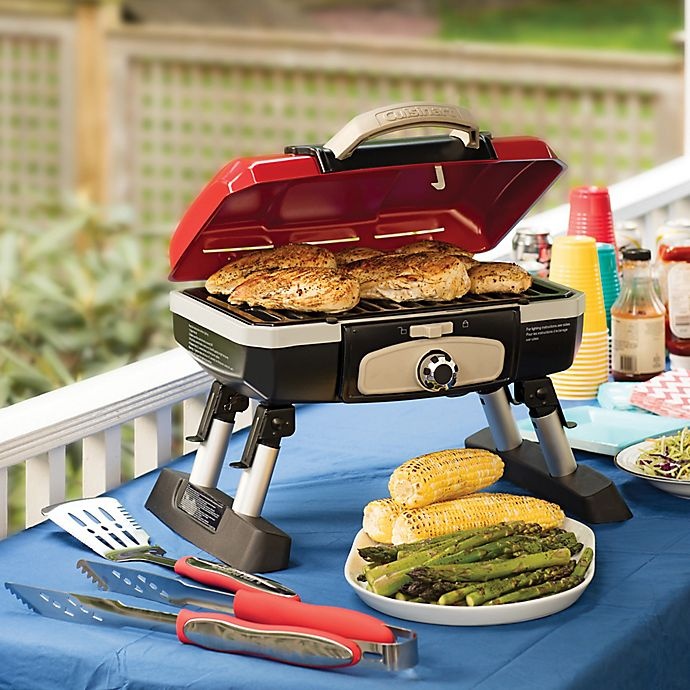 slide 6 of 15, Cuisinart Petite Portable Tabletop Gas Grill, 1 ct