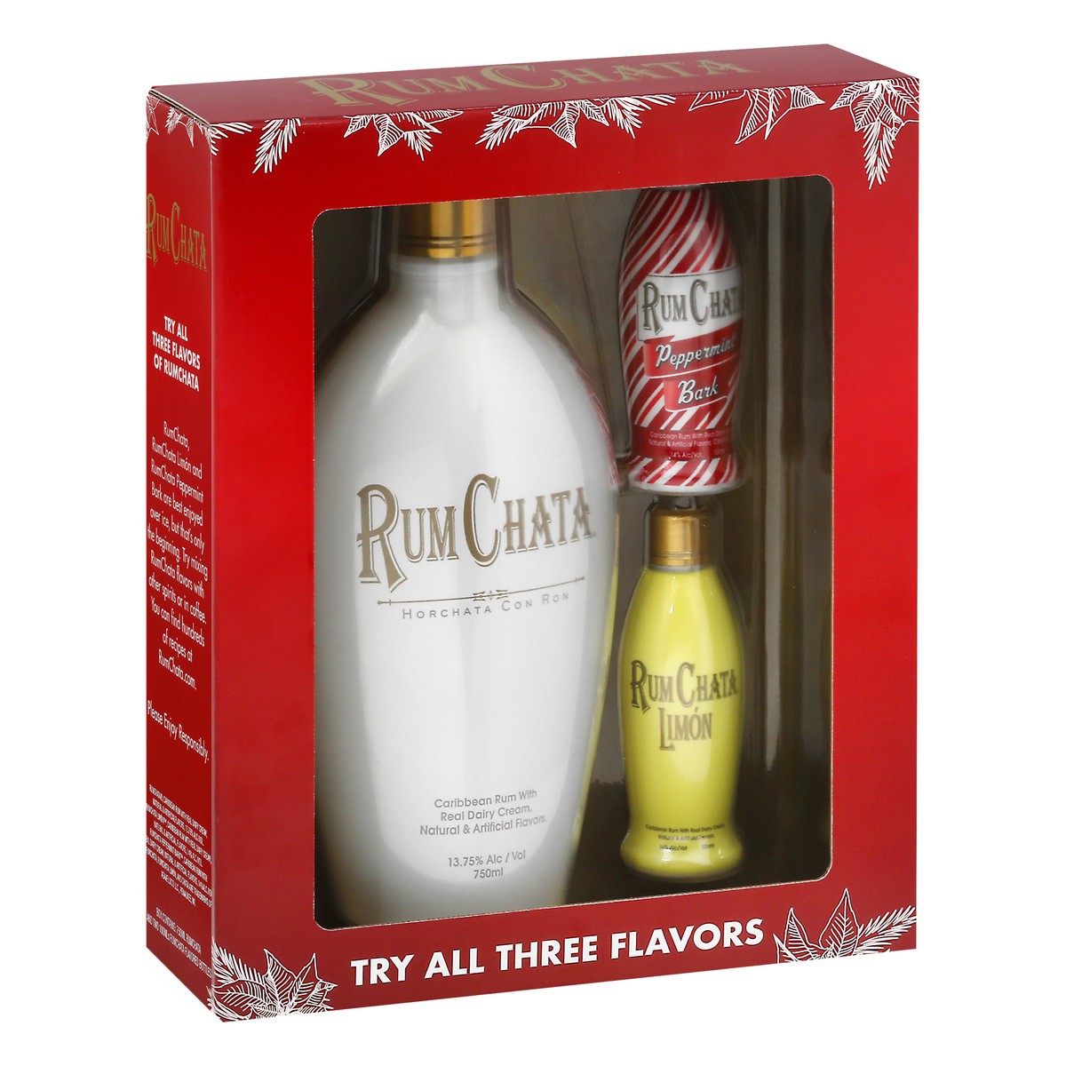 slide 9 of 9, RumChata Cream Liqueur Gift Set 1 ea, 750 ml