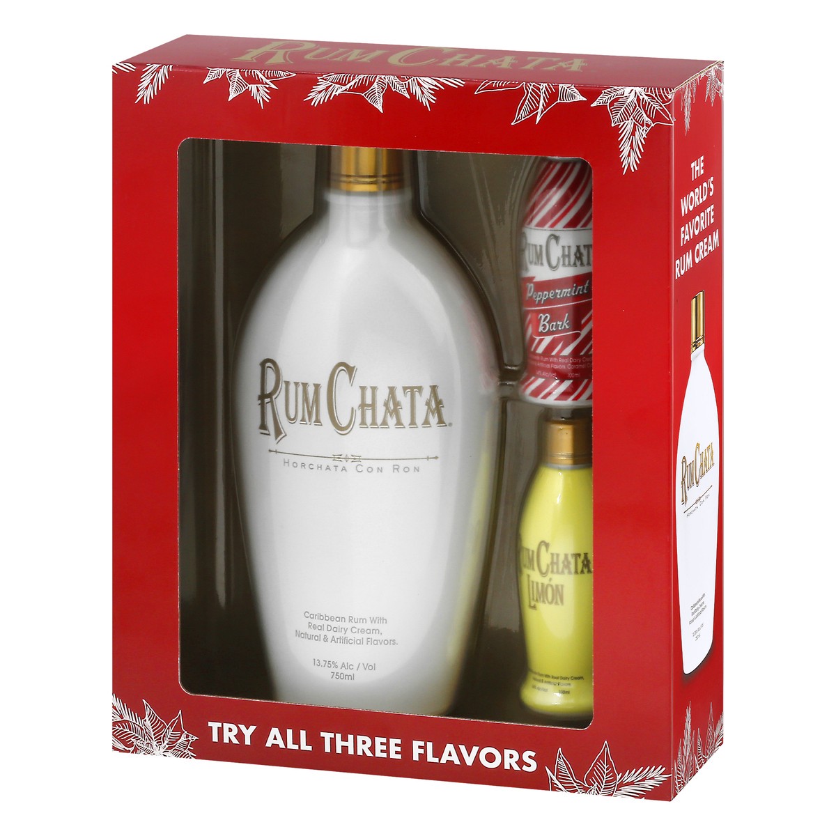 slide 6 of 9, RumChata Cream Liqueur Gift Set 1 ea, 750 ml