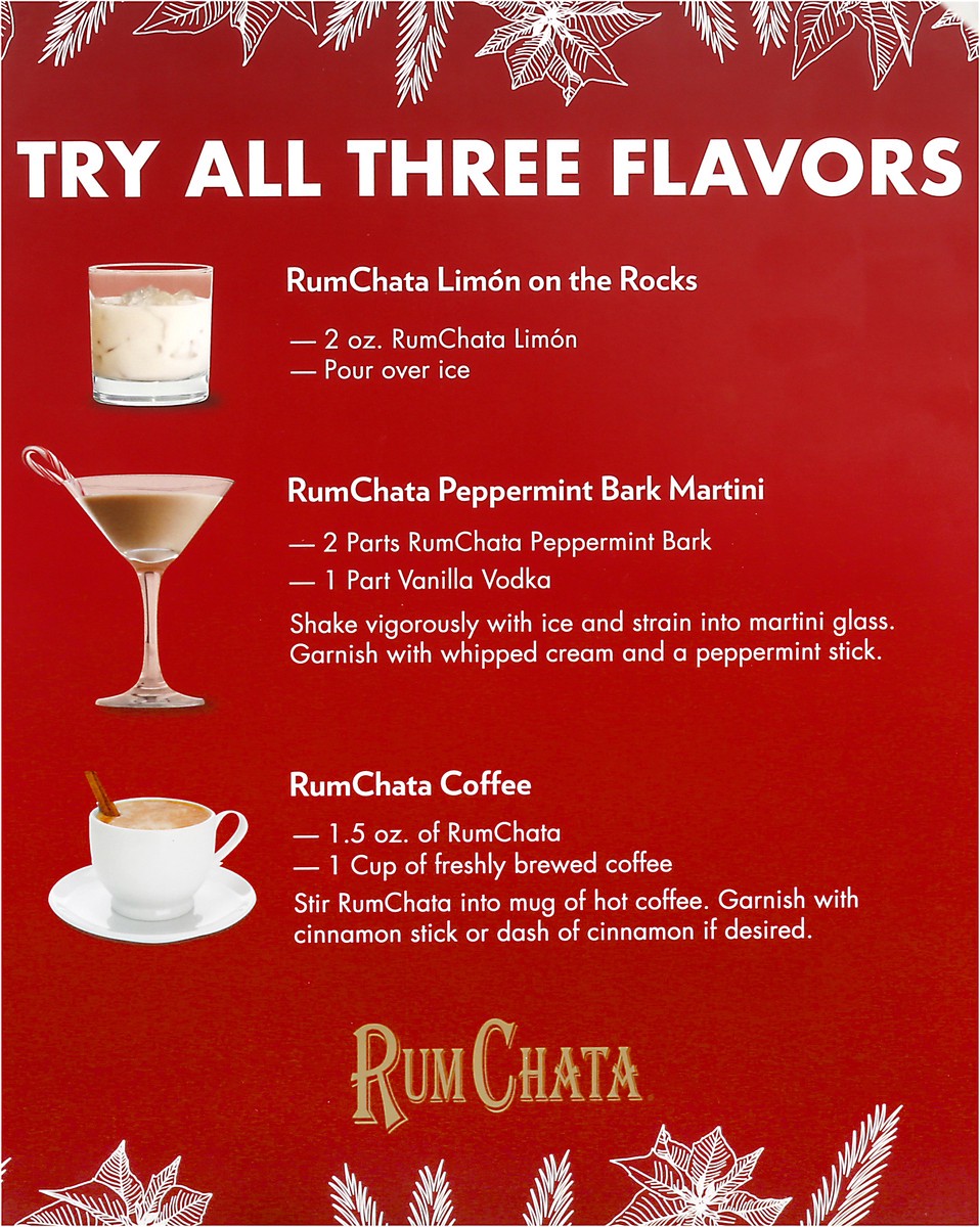 slide 2 of 9, RumChata Cream Liqueur Gift Set 1 ea, 750 ml