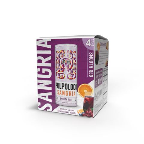 slide 1 of 1, Pulpoloco Sangria Smooth Red, 4250 pkml