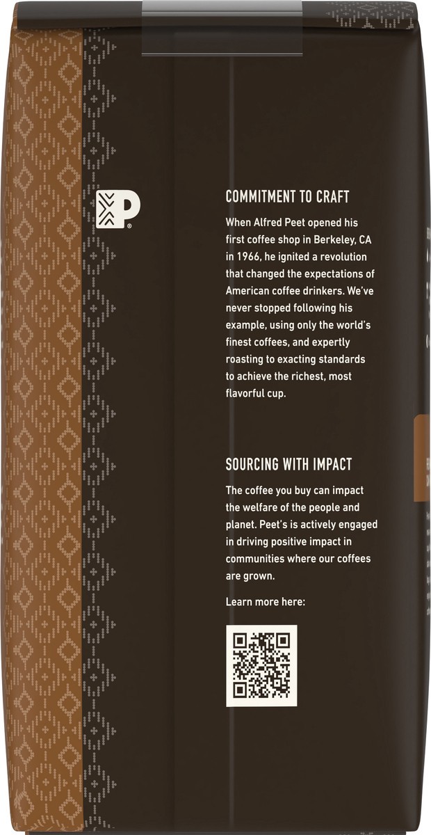 slide 12 of 12, Peet's Coffee, French Roast Dark Roast Whole Bean Coffee - 18oz Bag, 18 oz